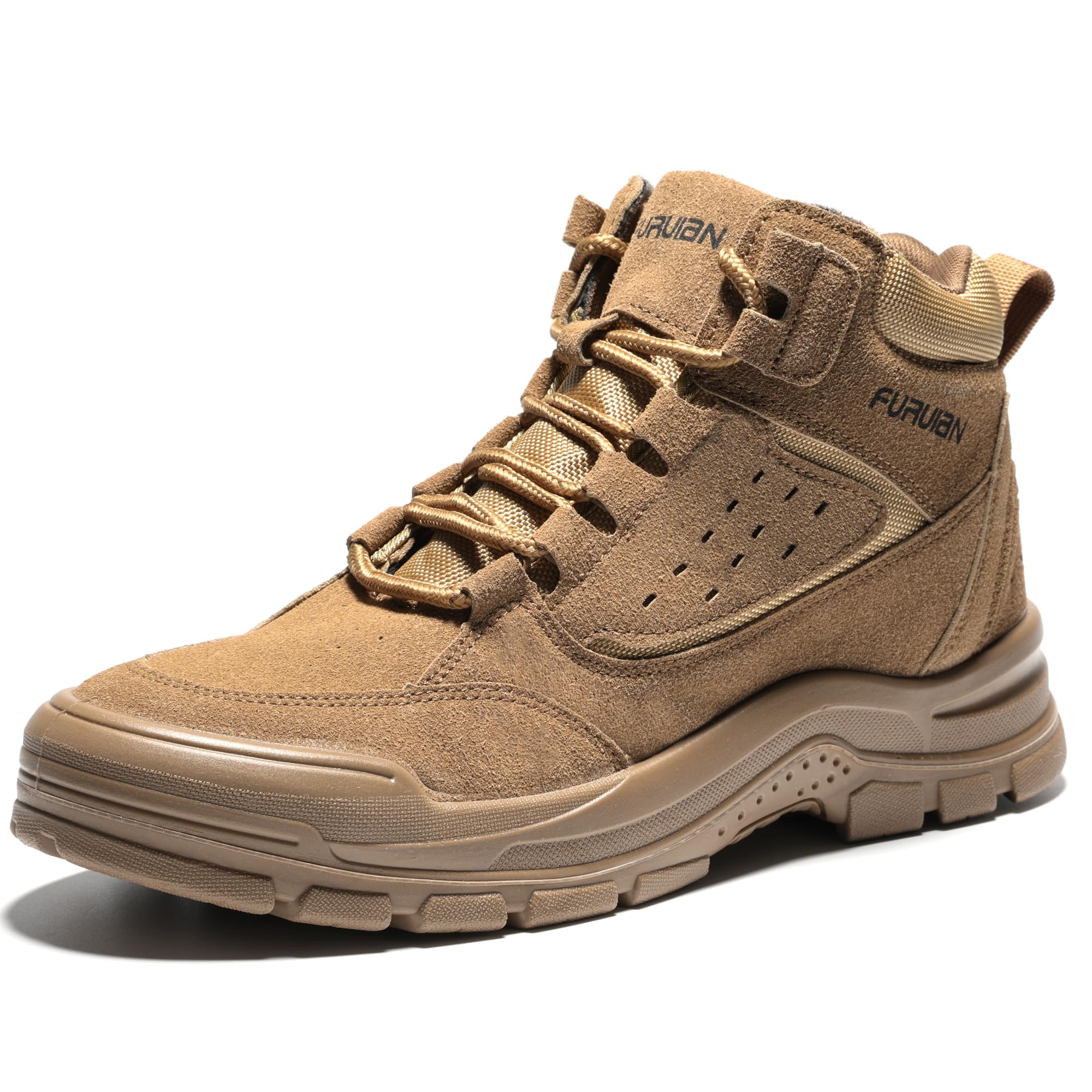 Furuian Steel Toe Boots for Men Women Lightweight Work Boots Pioneer Series | AS