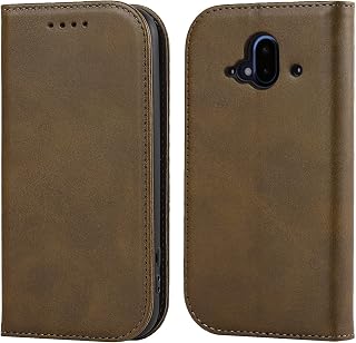 【Hamany】 Case for f-52b, Book Type, Easy Smartphone f-52b Case Cover, docomo f-52b Smartphone Case, Leather, Fujitsu Shockproof f-52b Case, Book Type, Durable, Anti-Scratch, Magnetic Leather Cover