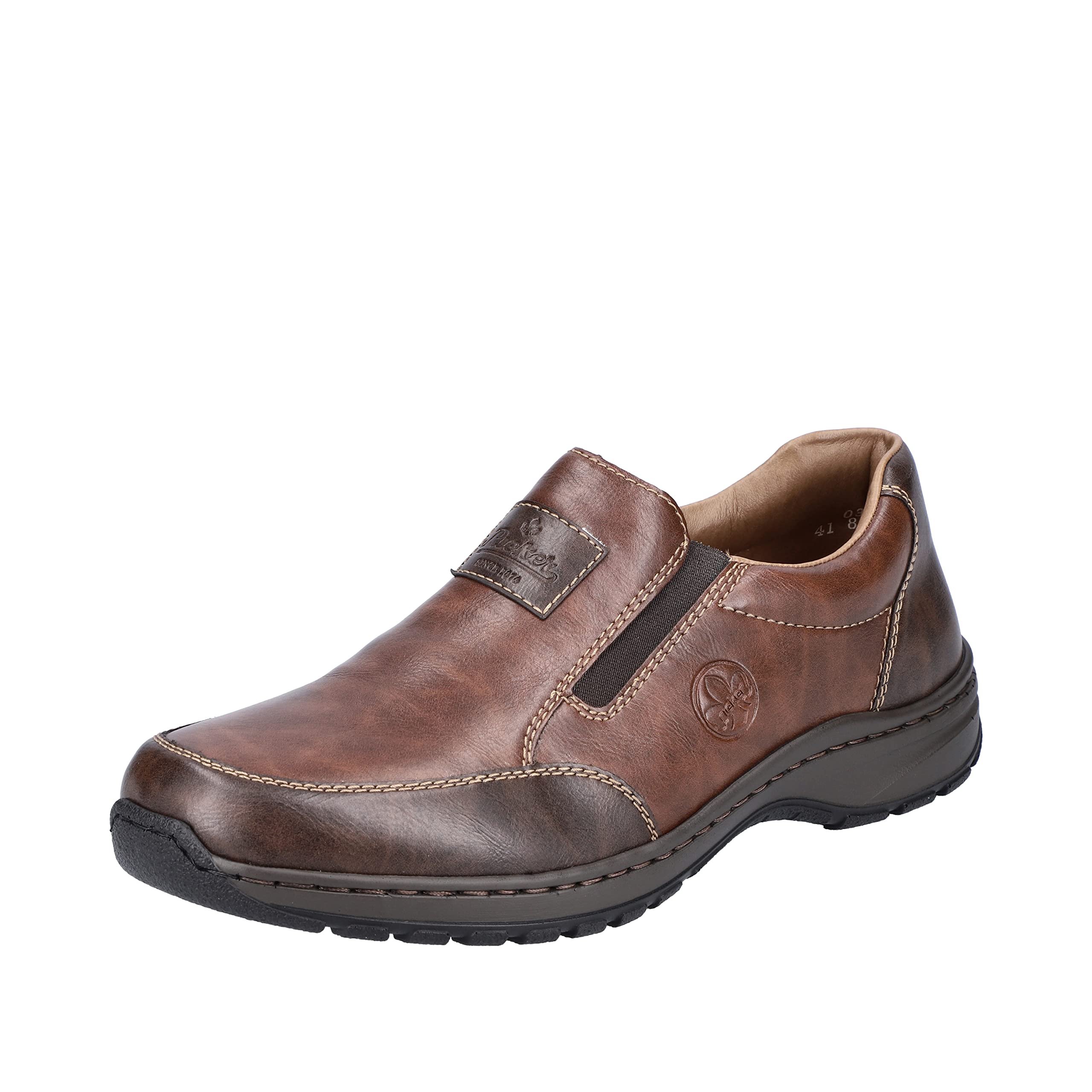 Rieker 03354-26 Herren Slipper Synthetik braun braun