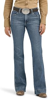 Wrangler Womens Retro Five Pocket High Rise Trouser JeanJeans