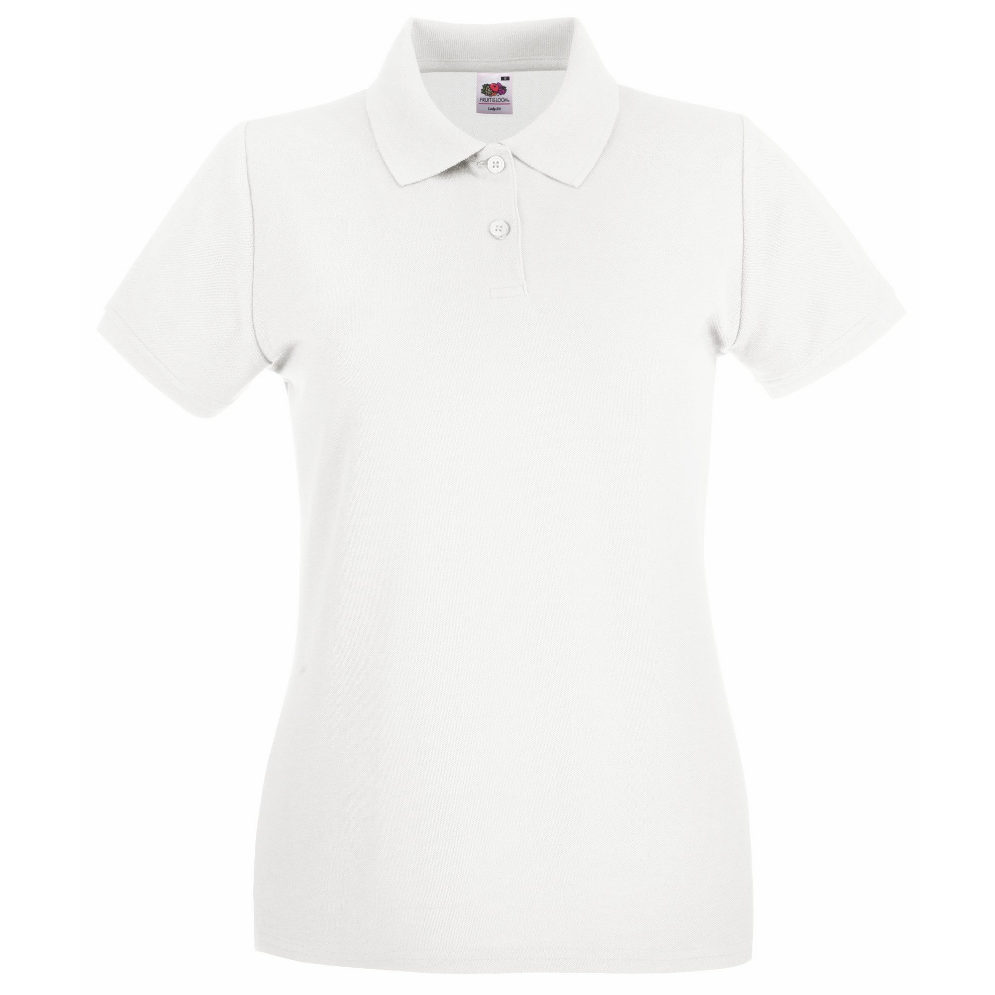 Fruit Of The Loom - 100% Cotton Polo Shirt - Women