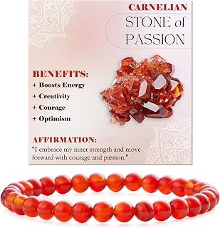 Bivei 6mm Beaded Bracelets for Women Handmade Semi Precious Natural Stone Stretch Elastic Jewelry Yoga Protection Gifts