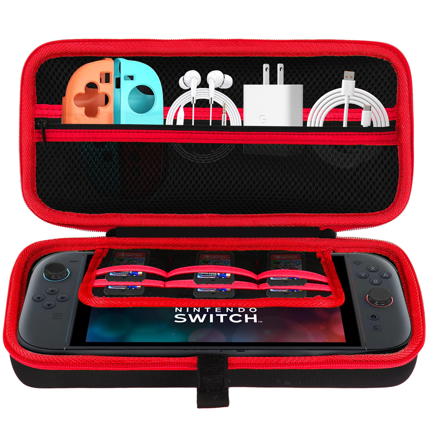 Lebakort Storage Case Compatible with Nintendo Switch 2 | Lightweight & Carry, D