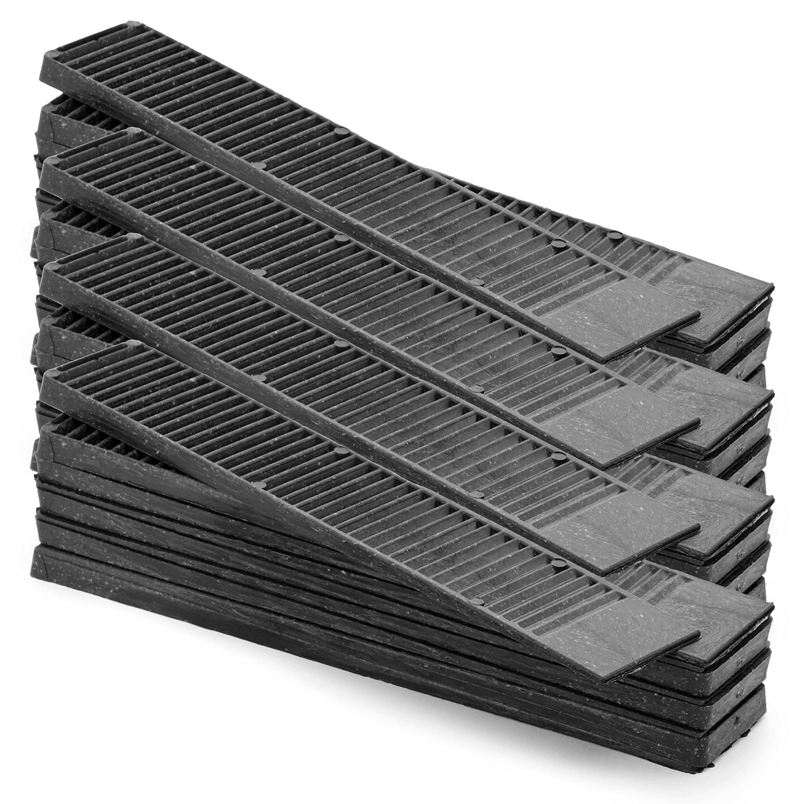 Composite Shims (24 Pack) - Heavy Duty Hard Composite Shims for Leveling - Never