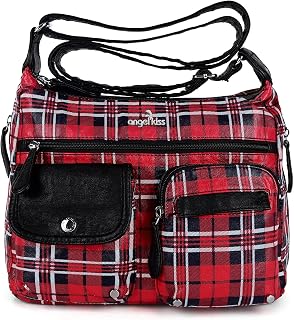 Angel Kiss Crossbody Bags for Women, Ladies Shoulder Handbags and Purses Medium Faux Leather Pocketbooks