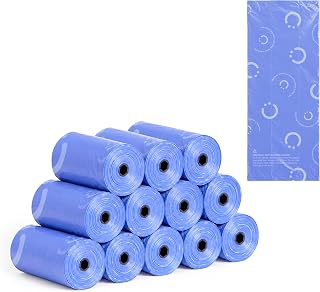 Ubbi On-the-Go Refill Bags, Lavender Scented, 12 Pack | Made from 50% Recycled Material, Diaper Disposal Waste Bags, On-the-Go Diapering Essentials, Bag Dispenser Refills