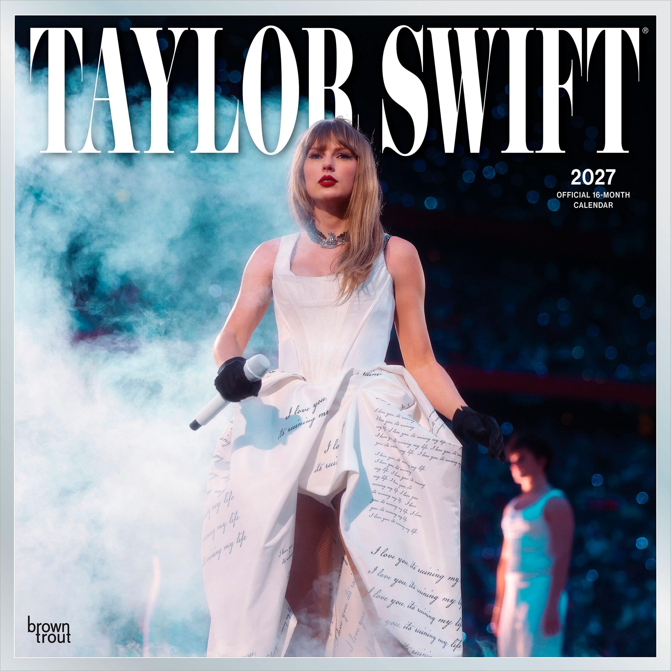 Taylor Swift OFFICIAL | 2027 12 x 24 Inch (Hanging) Monthly Square Wall Calendar