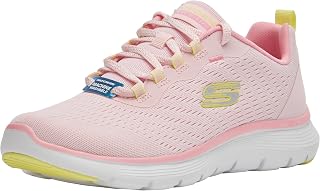 Skechers Los Angeles Uno Loving Love Womens Fashion Trainers in White Rose Gold