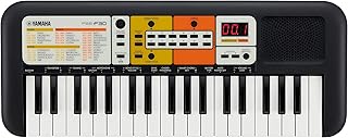 Yamaha Digital Keyboard PSS-F30 - Portable and Lightweight Digital Keyboard for Kids - With 37 Mini Keys and Learning Functions - Compatible with Yamaha HPH Headphones - Black