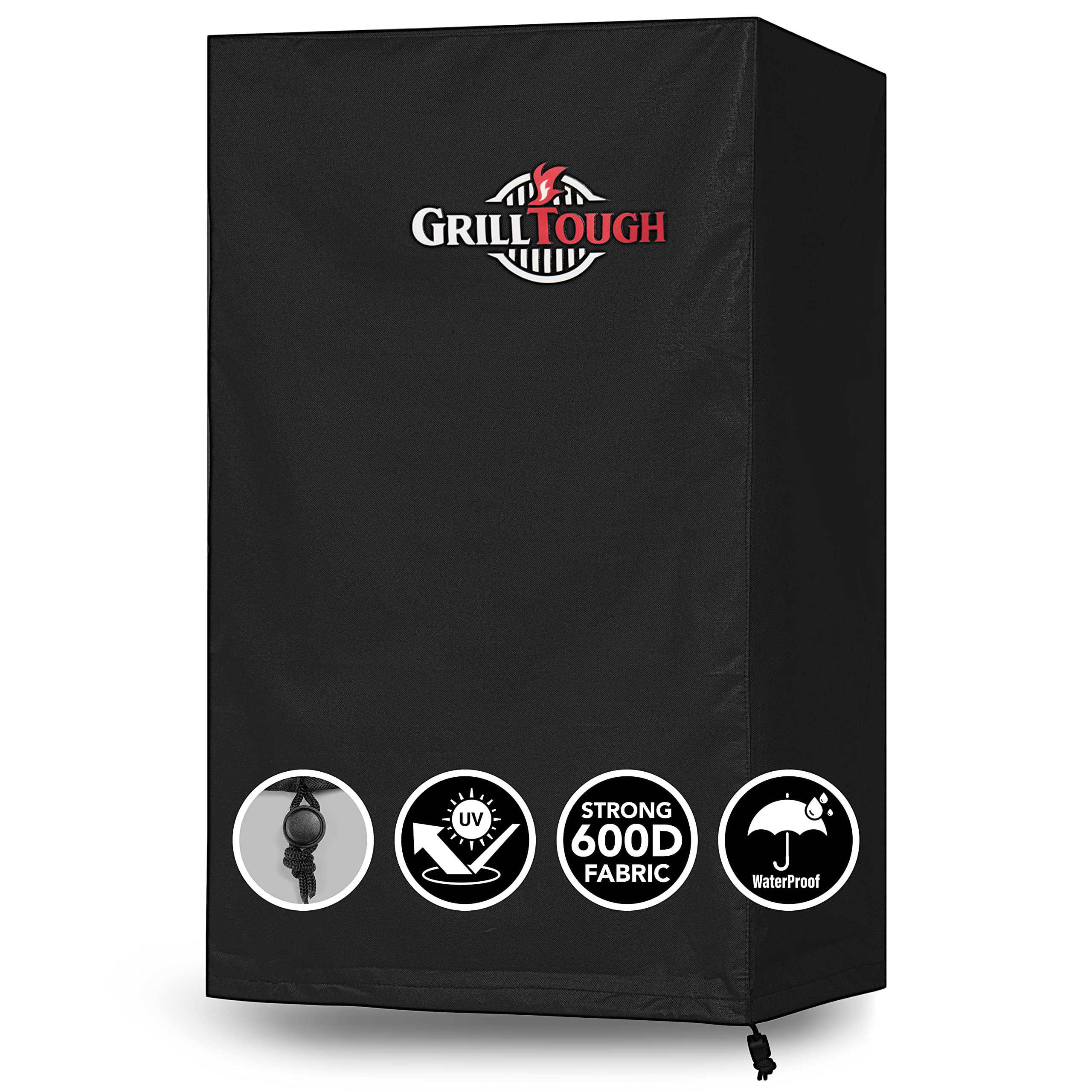 GrillTough Heavy Duty Smoker Cover for Outdoor Griddle, 30 Inch – Waterproof, We