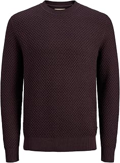 JACK & JONES JPRBLUBARKLEY KNIT CREW NECK CH LN Jumper