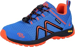 Lico Girl's Path Cross Country Running Shoe, Blue Orange, Womens 8