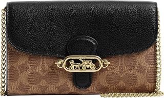 Coach Women's Chain Crossbody in Signature Canvas