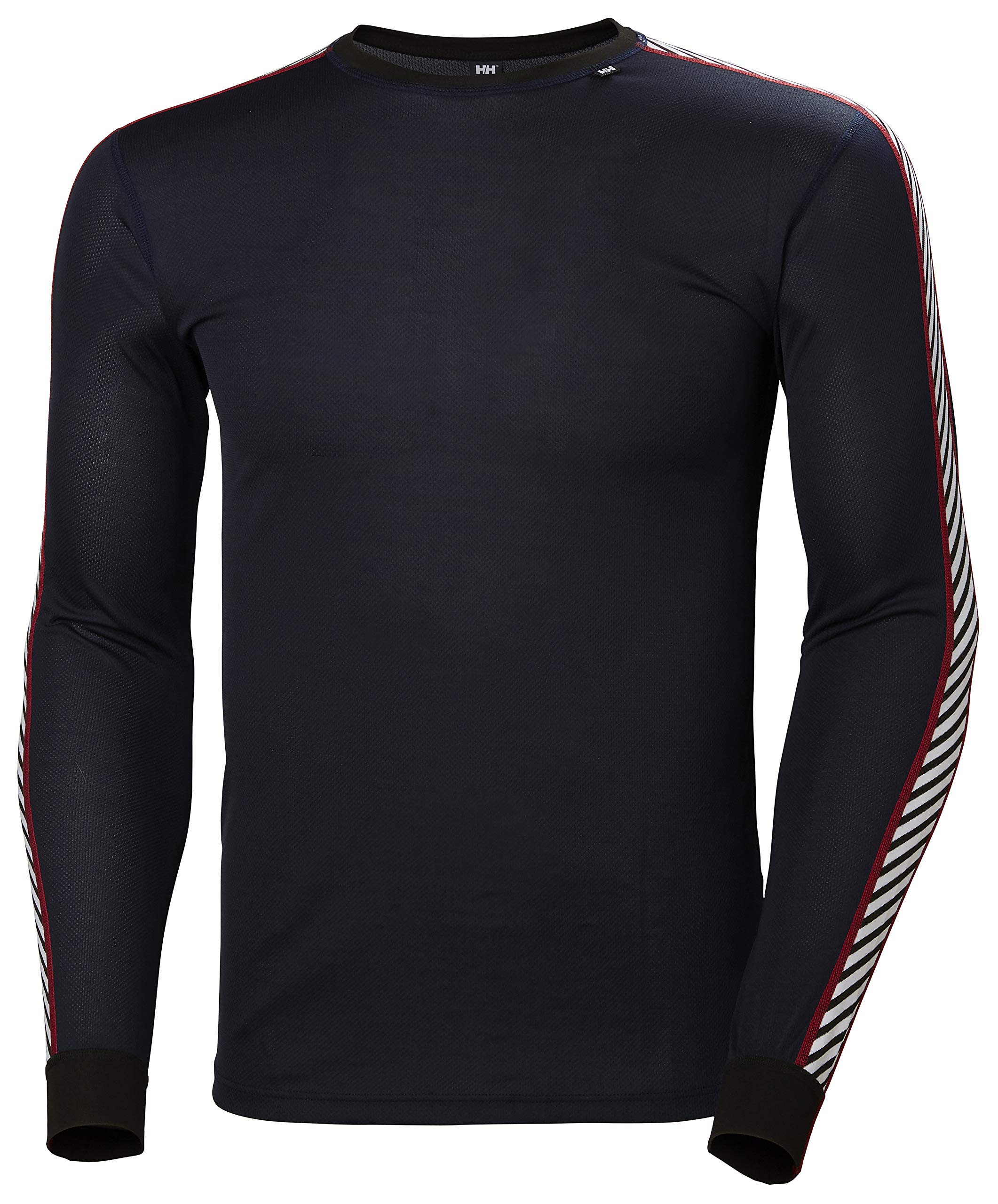Helly Hansen LIFA Stripe Crew Men's Thermal T-Shirt – Lightweight Undershirt wit