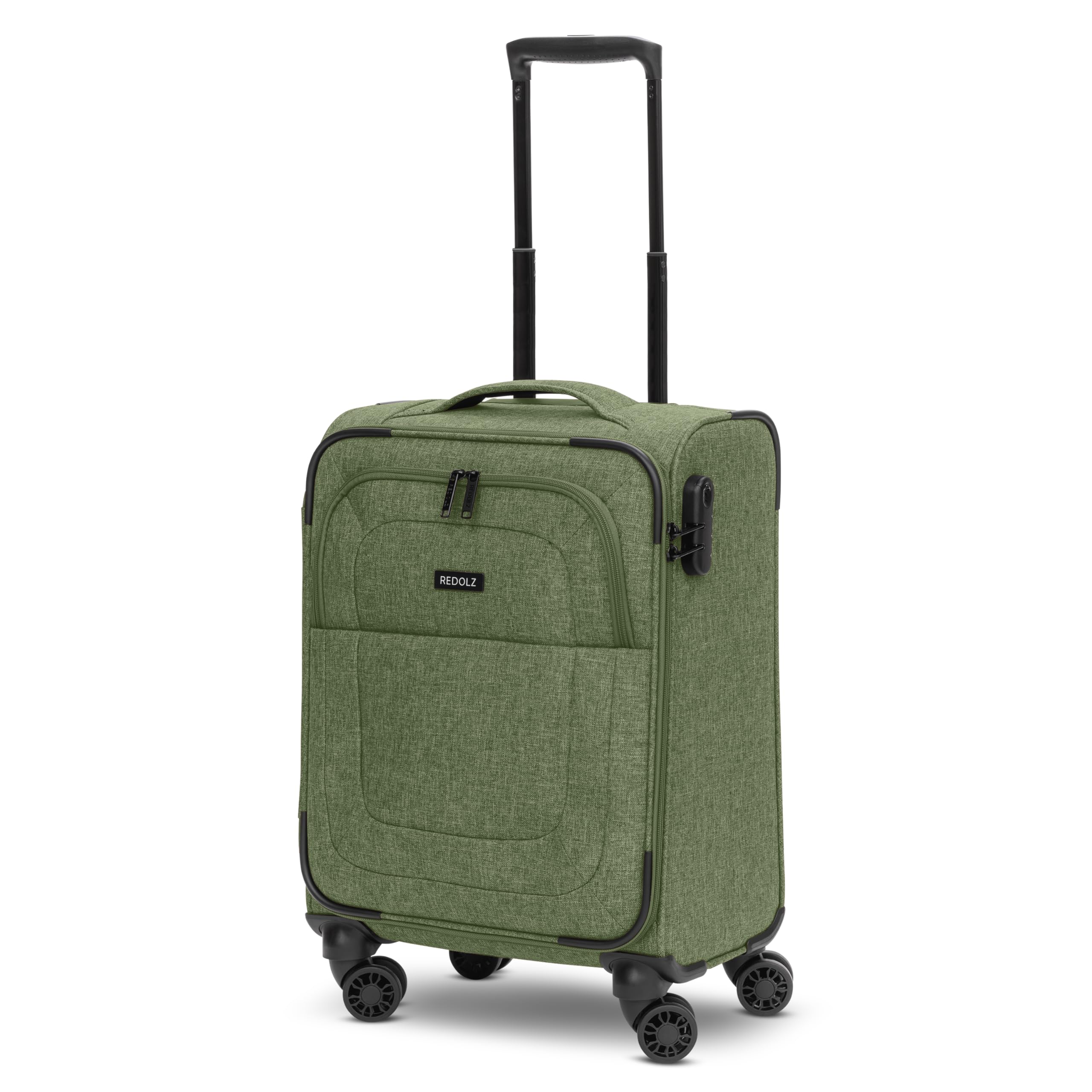 REDOLZ Essentials 12 Regular Items, olive, Koffer S (55cm), Suitcase