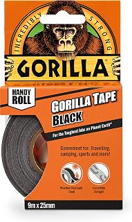 Gorilla Tape Handy Roll Black 9m