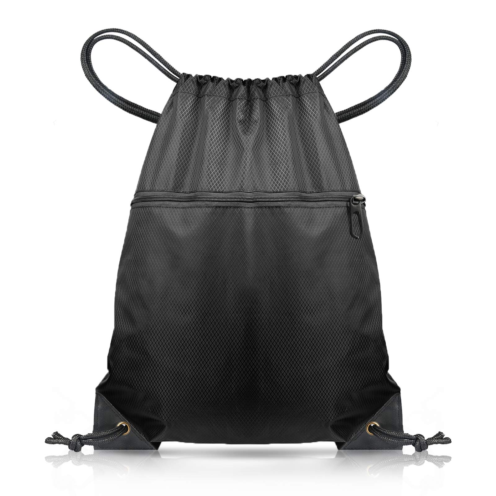 CHEPULA Drawstring Gym Bag, Large Sports Backpack String Swim Drawstring PE Bags