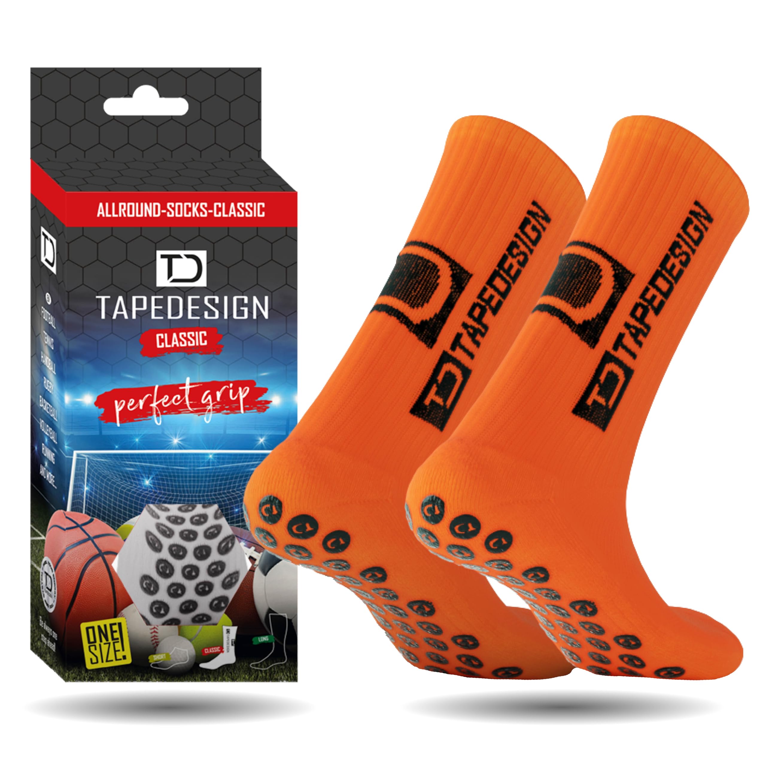Tapedesign Allround Socks “classic” Calzini Unisex - Adulto (Pacco da 1)