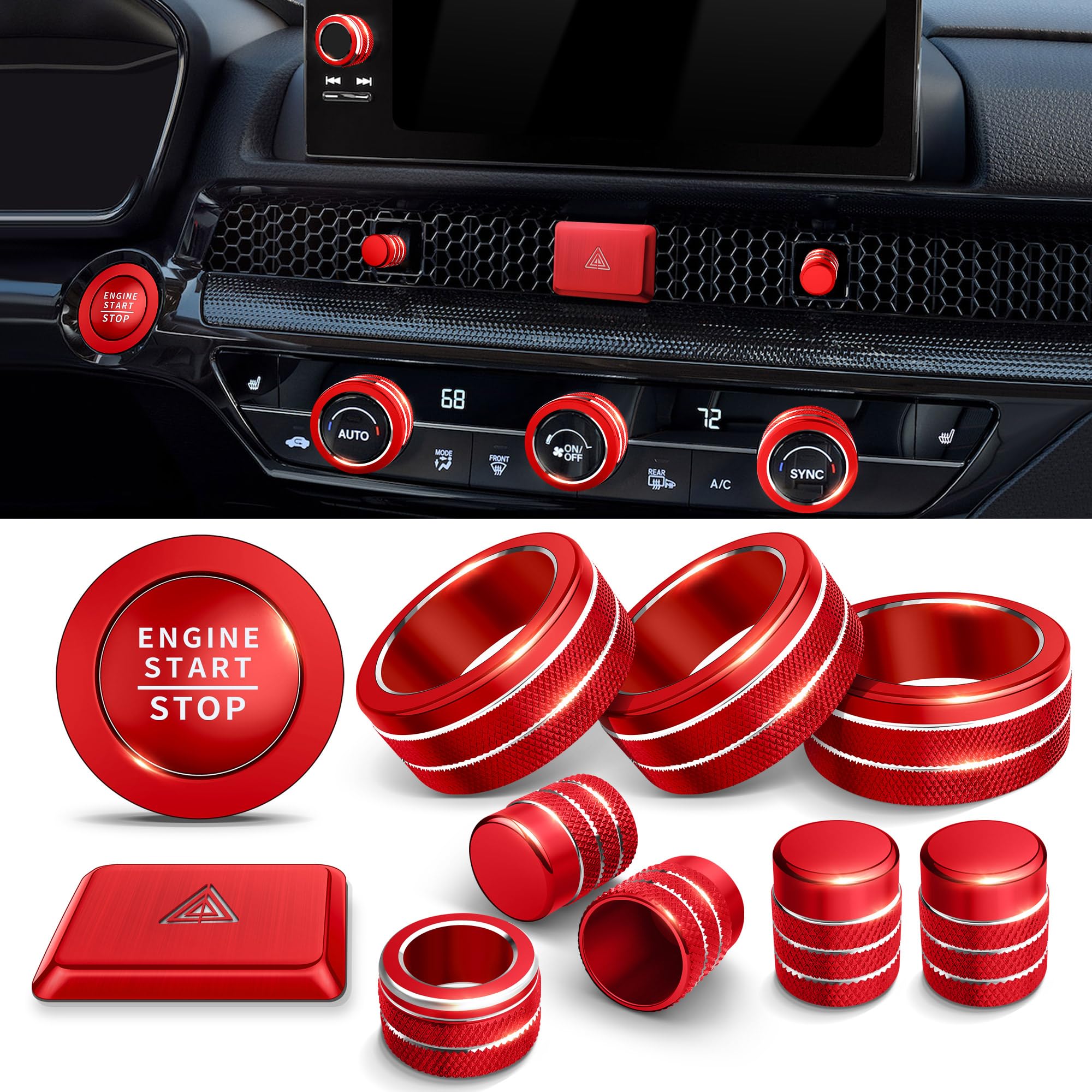 Polodunn for Honda Civic 2022-2026 Accessories, CRV 2023-2026 &amp; Acura Ingetr