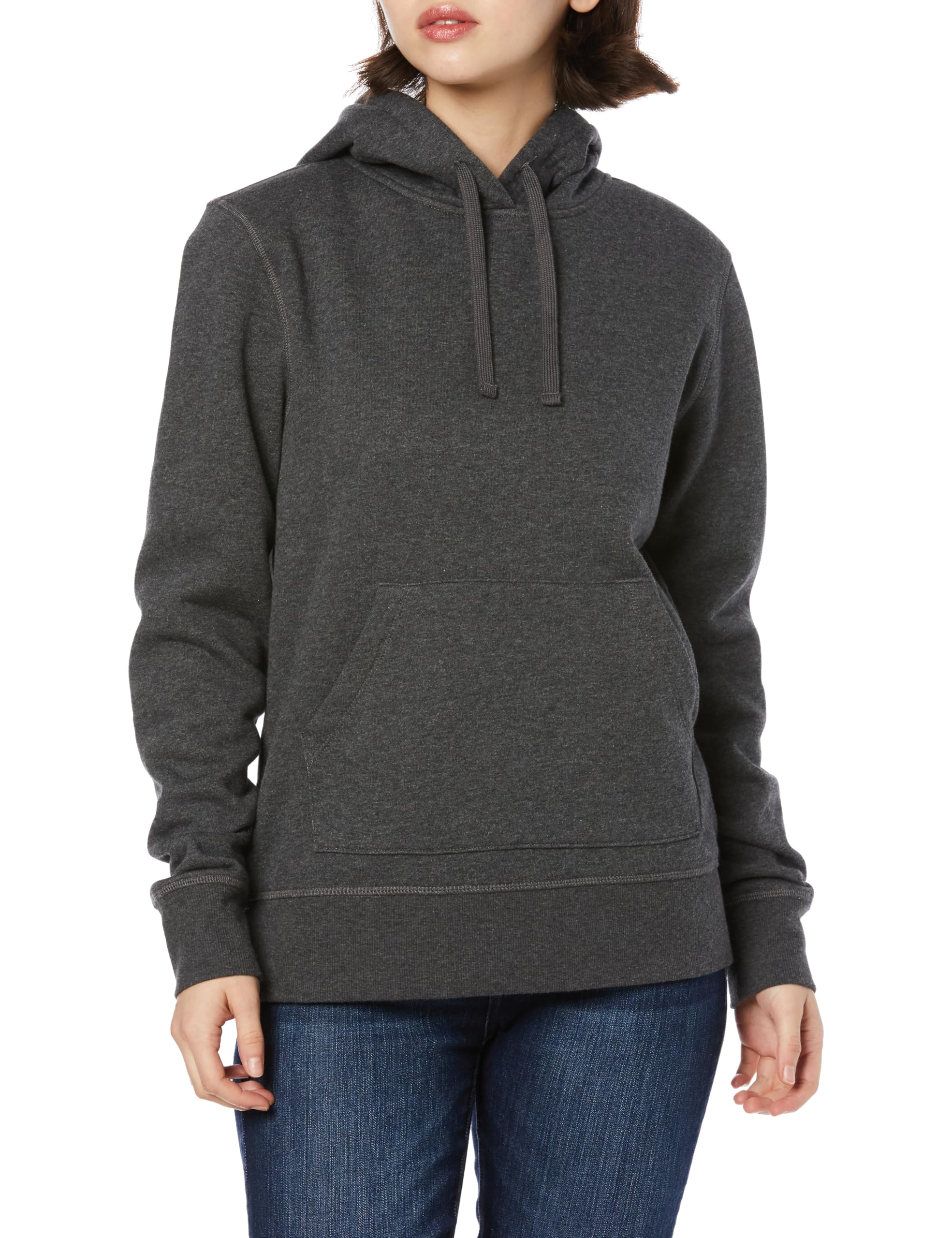 Amazon Essentials Ladies Regular Fit Fleece Hoodie (Plus Size Available)