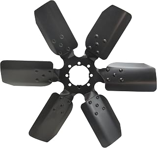 Derale 17119 Heavy Duty Fan Blade Series 1000 19" Steel Clutch Fan Standard Rotation