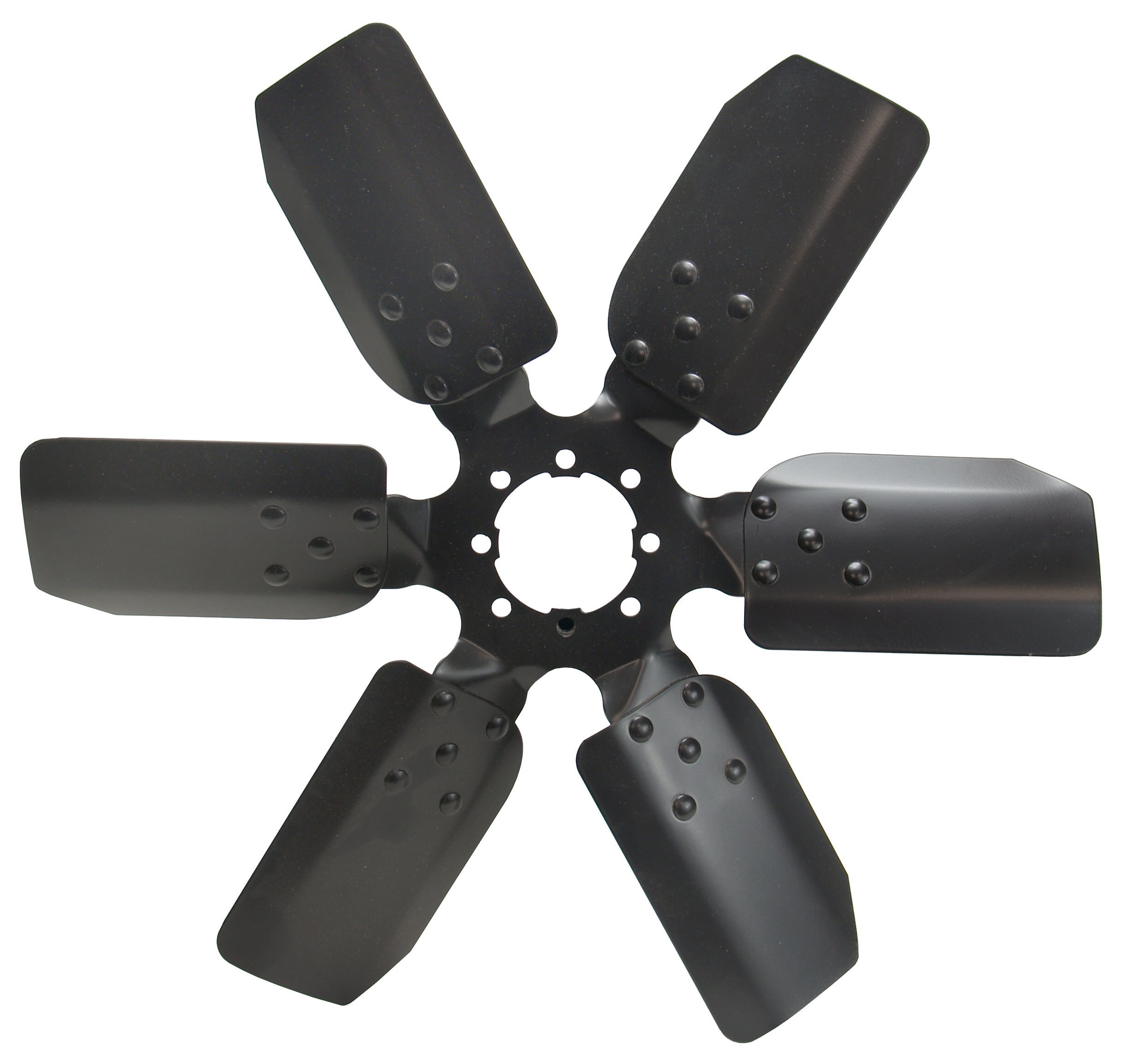 Derale 17119 Heavy Duty Fan Blade Series 1000 19" Steel Clutch Fan Standard Rota