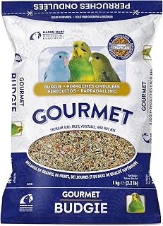 Hari Gourmet Bird Seed Mix Optimal Nutrition for Budgies, 1kg