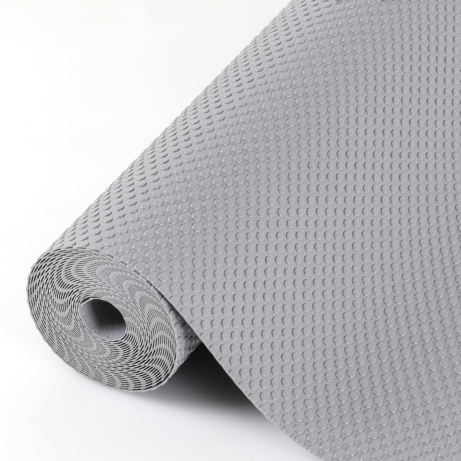 Hersvin Kitchen Drawer Mat, Non-Adhesive Plastic Roll, Furniture Saver Mats, She