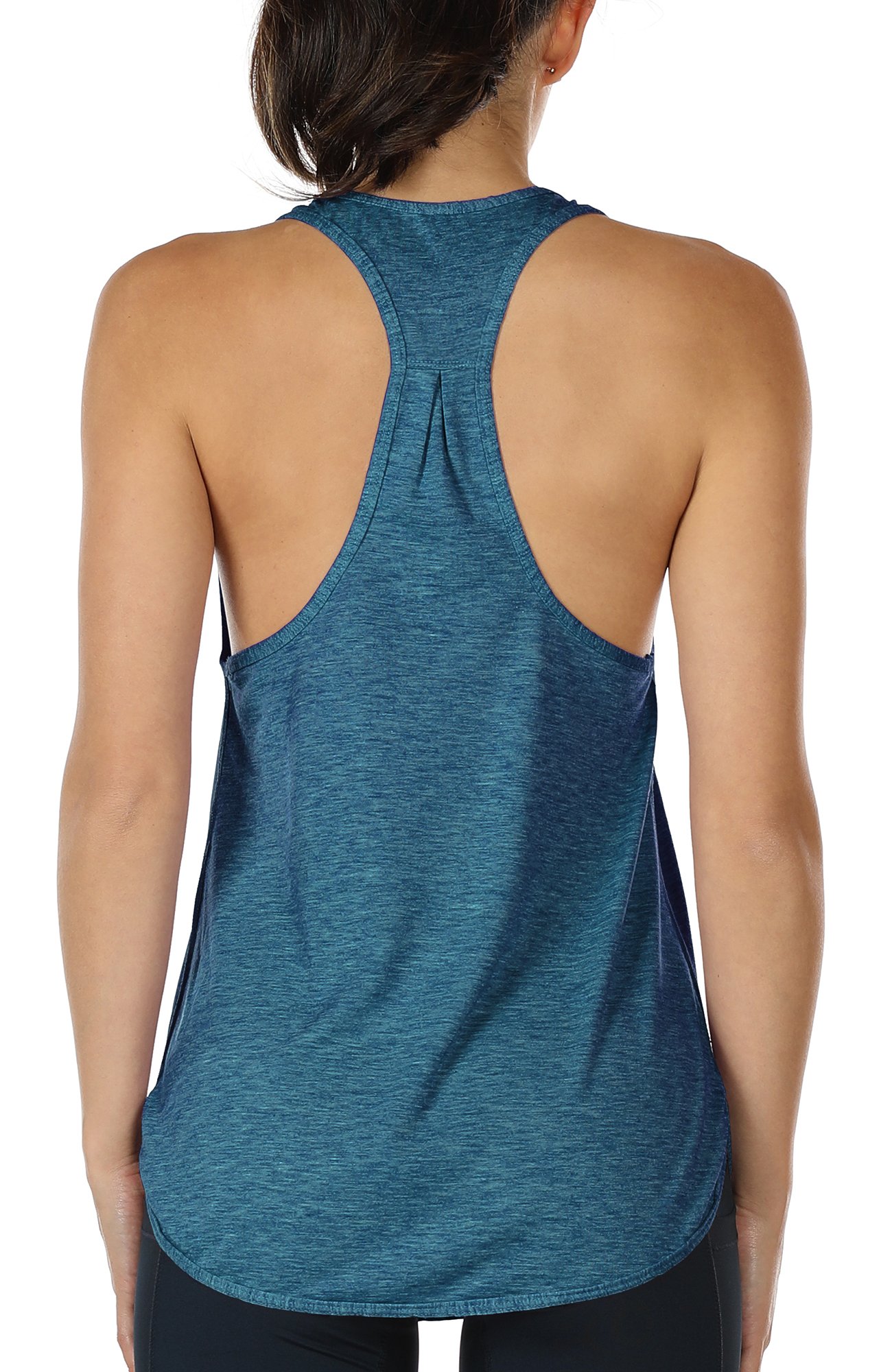 icyzone Women's Fitness Tank Top Racerback Sports Vest