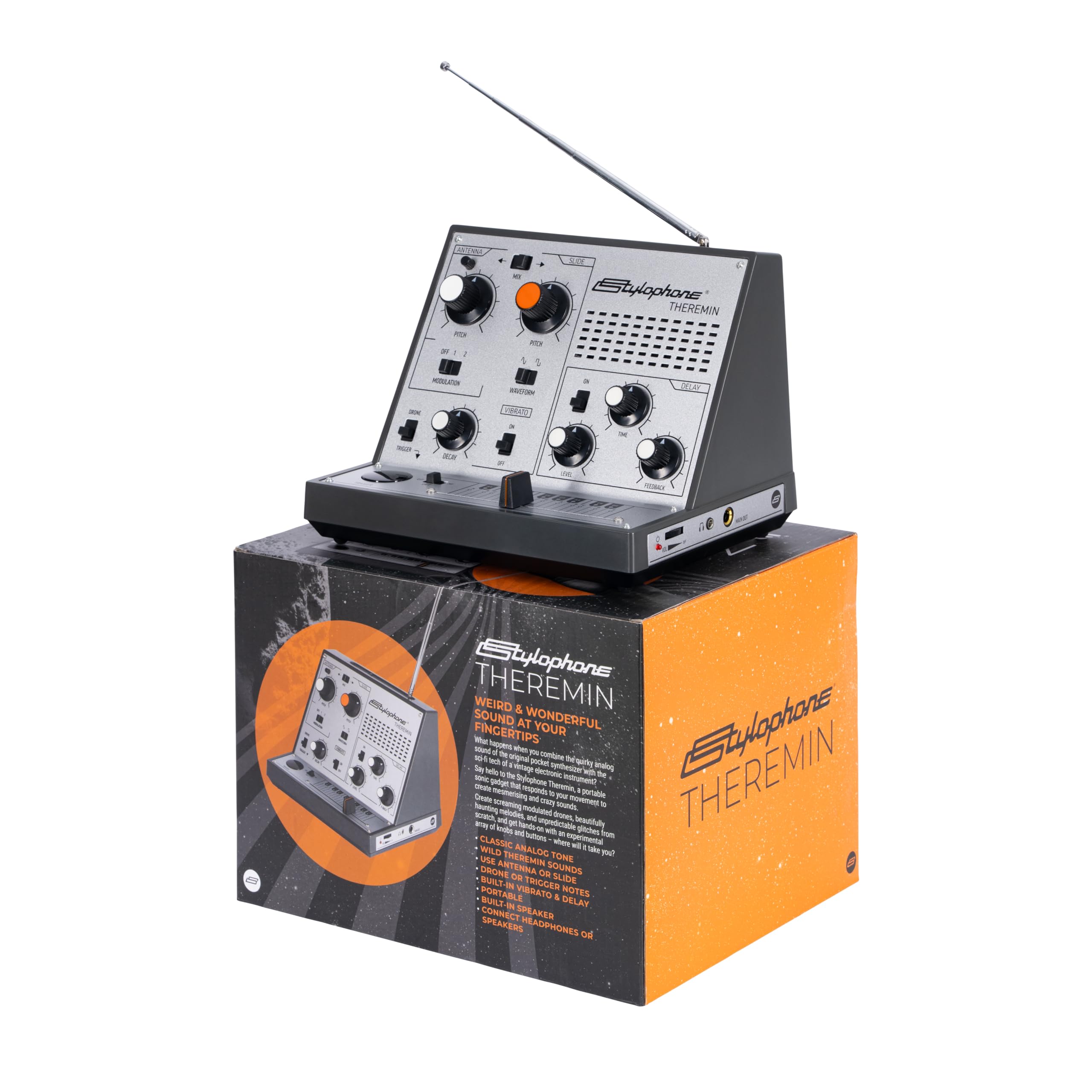 Stylophone Theremin – Award-Winning Portable Touch-Sensitive Synthesizer with Re