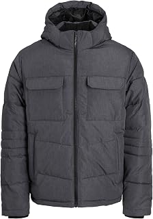 JACK & JONES Male Quilted Jacket, Dark grey blend, XXL