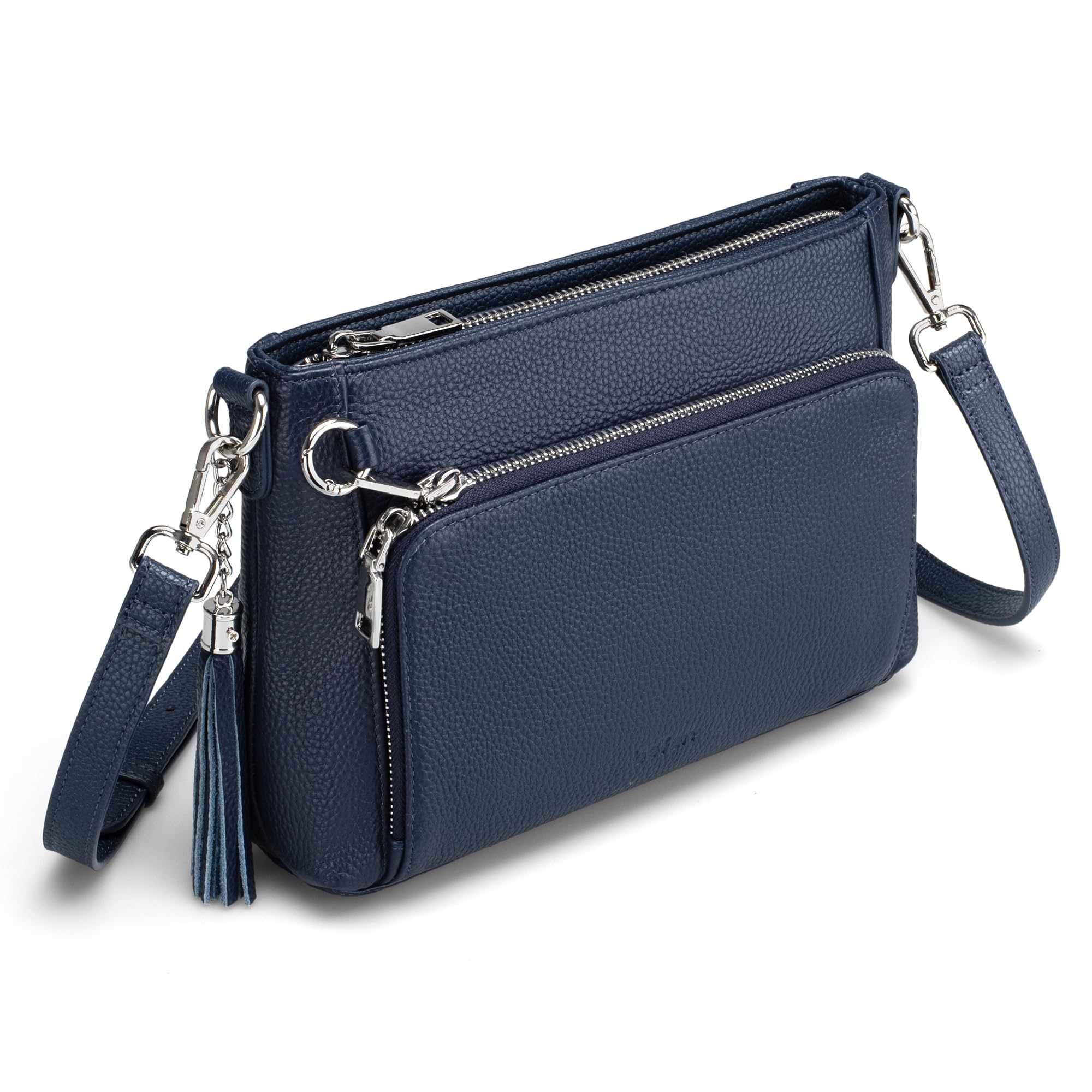 befen Women's Genuine Leather Shoulder Bag with Anti-Theft, RFID Blocking Women'