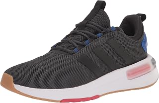 Adidas Men's Racer TR23 Sneaker, Carbon/Core Black/Team Royal Blue