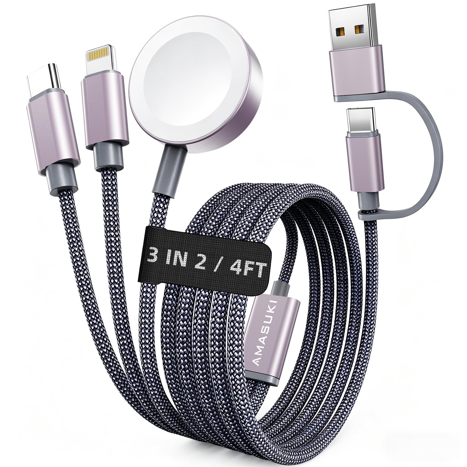 2026 Travel Essentials for Apple Watch Charger,Cruise Vacation Camping Essential
