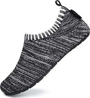 SAGUARO Water Shoes Child Boy Girl Water Shoes Beach Shoes Breathable Pool Shoes Lightweight Slippers Child Water Slippers Style:081 Black, Size 32/33 EU