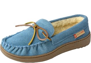 alpine swiss Sabine Women's Genuine Sheepskin Moccasin Slippers