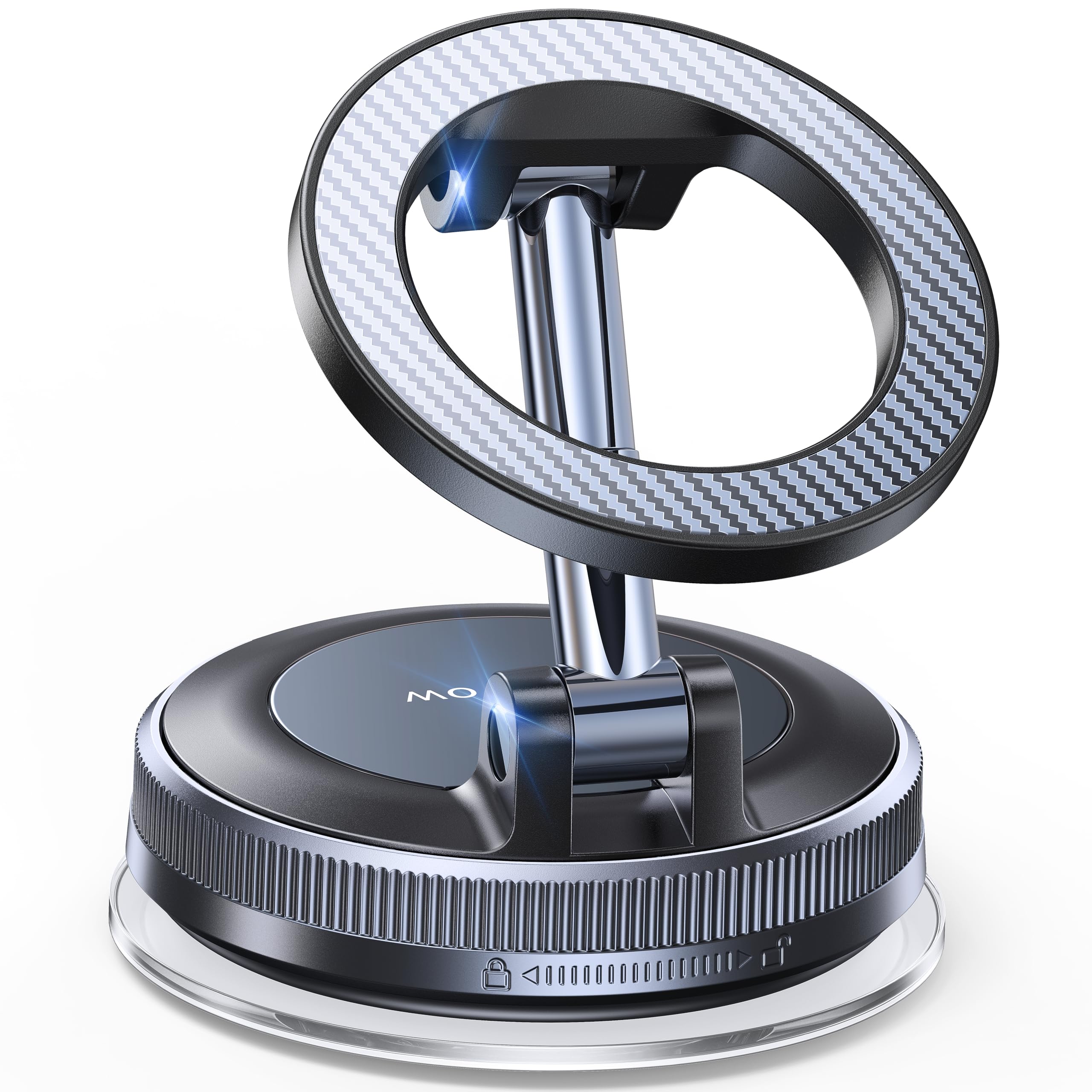 Coolpow Magsafe Car Phone Holder [Powerful Suction Cup & Super Magnetic] Magneti