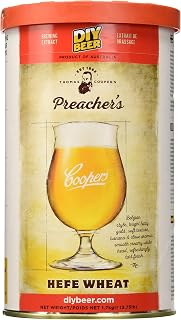 Coopers DIY Beer Thomas Coopers Preacher’s Hefe Wheat Homebrewing Craft Beer Brewing Extract