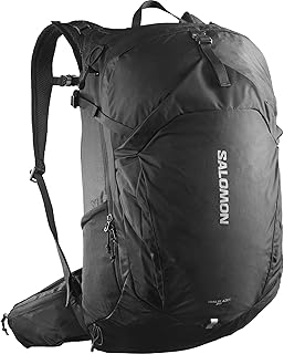 Salomon TRAILBLAZER 30 Lightweight Versatile Backpack with 30 Litre Storage, Elasticated Side Pockets, Comfortable Padded Harness for Hiking or Urban Use