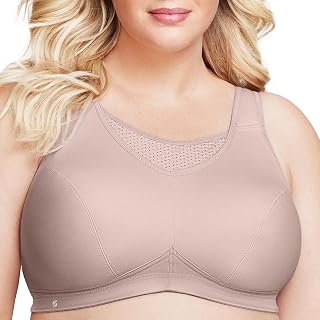 Glamorise Women's No-Bounce Camisole Sports Bra Wirefree 1067