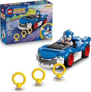 LEGO Sonic the Hedgehog Sonic: Speedster Lightning 77117 | Building Toys for Boys & Girls, Ages 7+, Sonic Toy for Kids, Includes Sonic Minifigure, 126 Pieces, Gift for Birthdays
