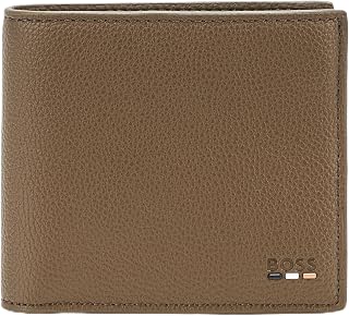BOSS, Ray Bifold Wallet with Coin Holder, olive night, One Size