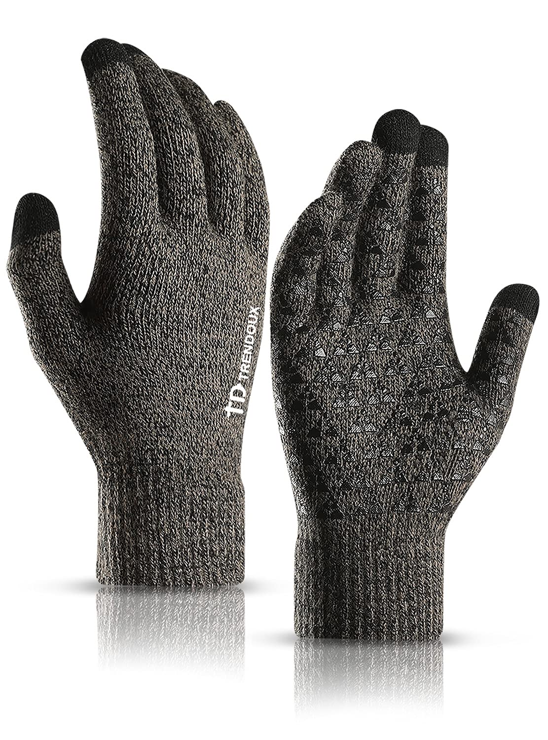 TRENDOUX Winter Gloves for Men and Women – Touch Screen Gloves – Computer Smartp