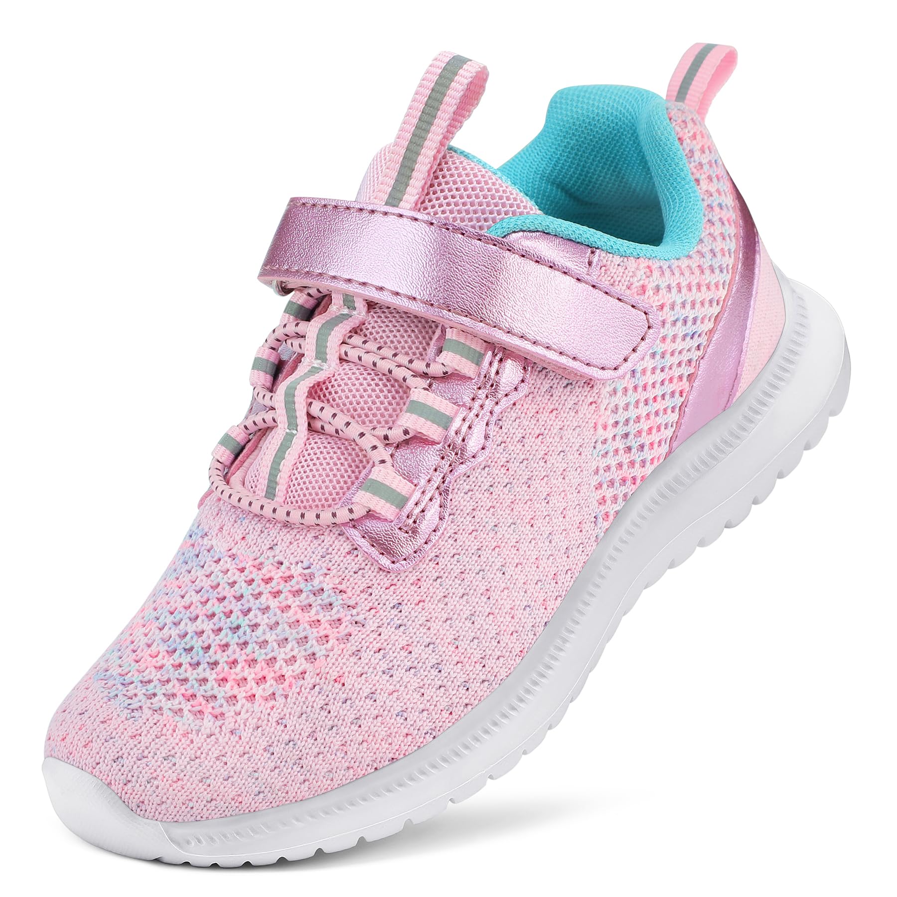 RUNSIDE キッズスニーカー 軽量テニスシューズ 男の子と女の子向け
