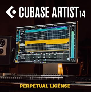 Steinberg Cubase Artist 14 audio/MIDI sequencer for studio applications or home recording | 1 Device | 1 User | Activation Code by email