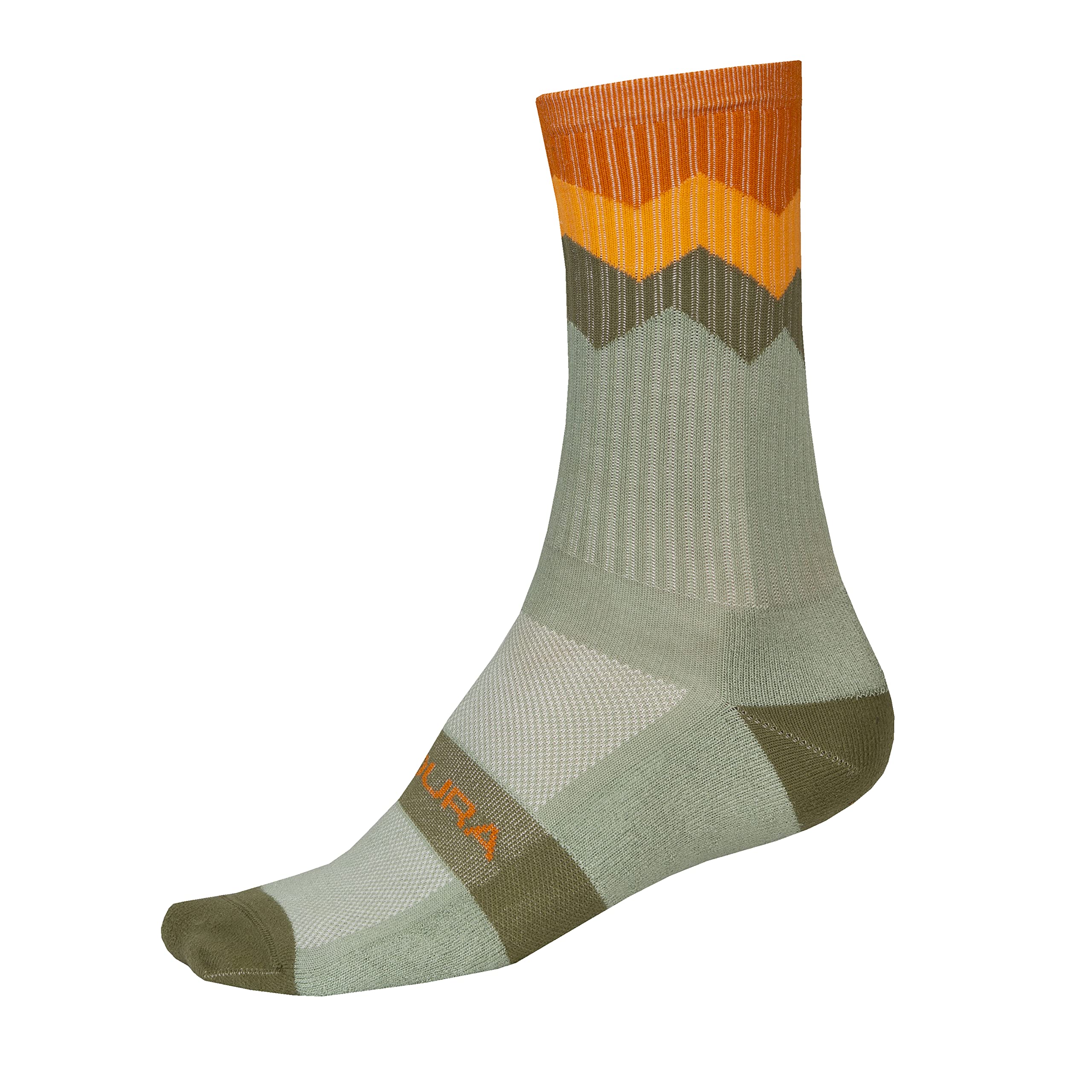 Endura Men's Jagged Cycling Socks (1 Pack) | Road Cycling Socks | Breathable | P