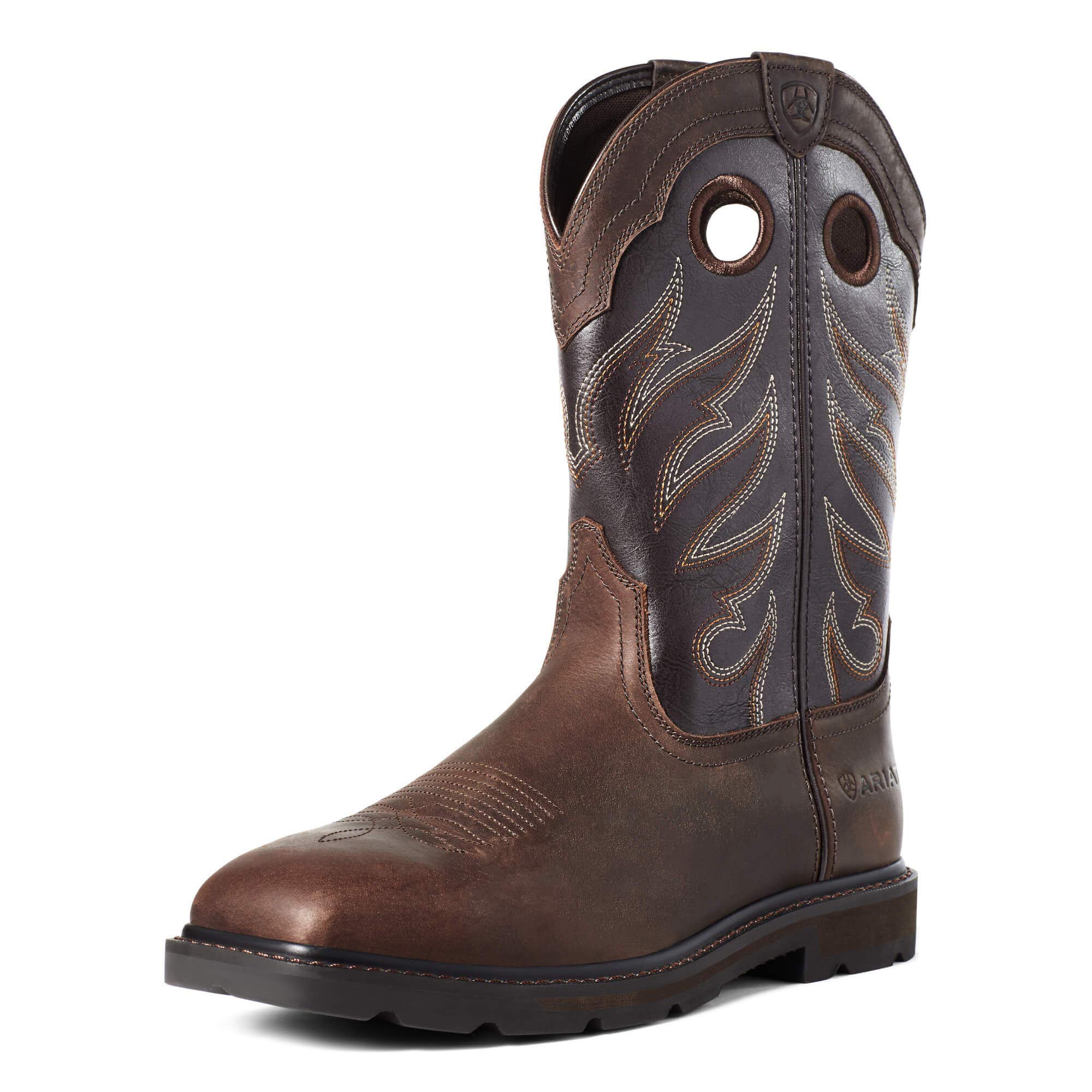ARIAT Men's Groundwork Western Work Boot Soft Toe - 10034718