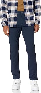 Amazon Essentials Men's Slim-Fit Stretch Cotton Twill Trousers