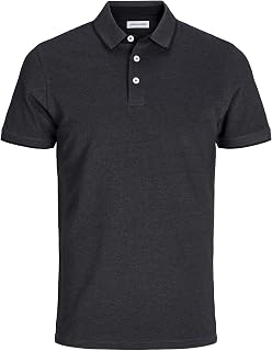 Jack & Jones Men's Jjepaulos Polo SS Noos Polo Shirt (Pack of 1)