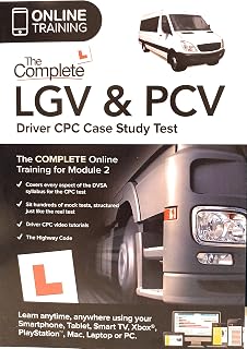 The Complete LGV & PCV CPC Case Study Test Online Training|1|1+|6 months|Browser Access|Download
